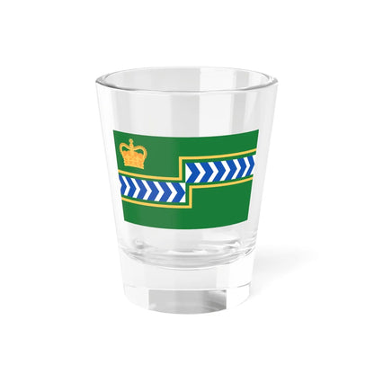 Flag of the Regional Municipality of Niagara (Canada) Shot Glass 1.5oz 1.5oz - Go Mug Yourself
