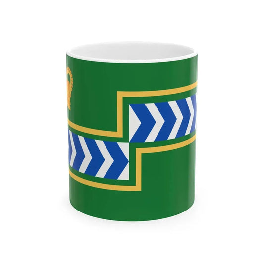 Flag of the Regional Municipality of Niagara (Canada) White Coffee Mug 11oz - Go Mug Yourself