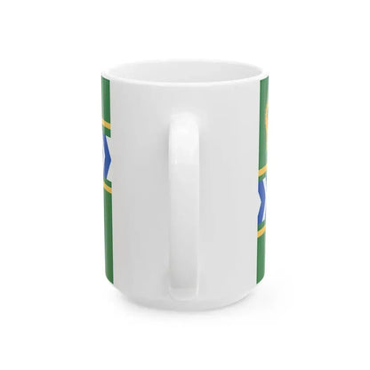Flag of the Regional Municipality of Niagara (Canada) White Coffee Mug - Go Mug Yourself