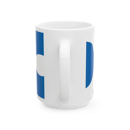 Flag of the Regional Municipality of Ottawa-Carleton (Canada) White Coffee Mug - Go Mug Yourself