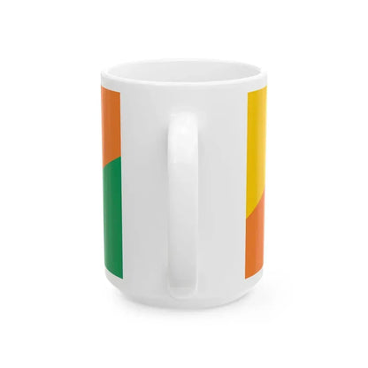 Flag of the Regional Municipality of Peel (Canada) White Coffee Mug - Go Mug Yourself