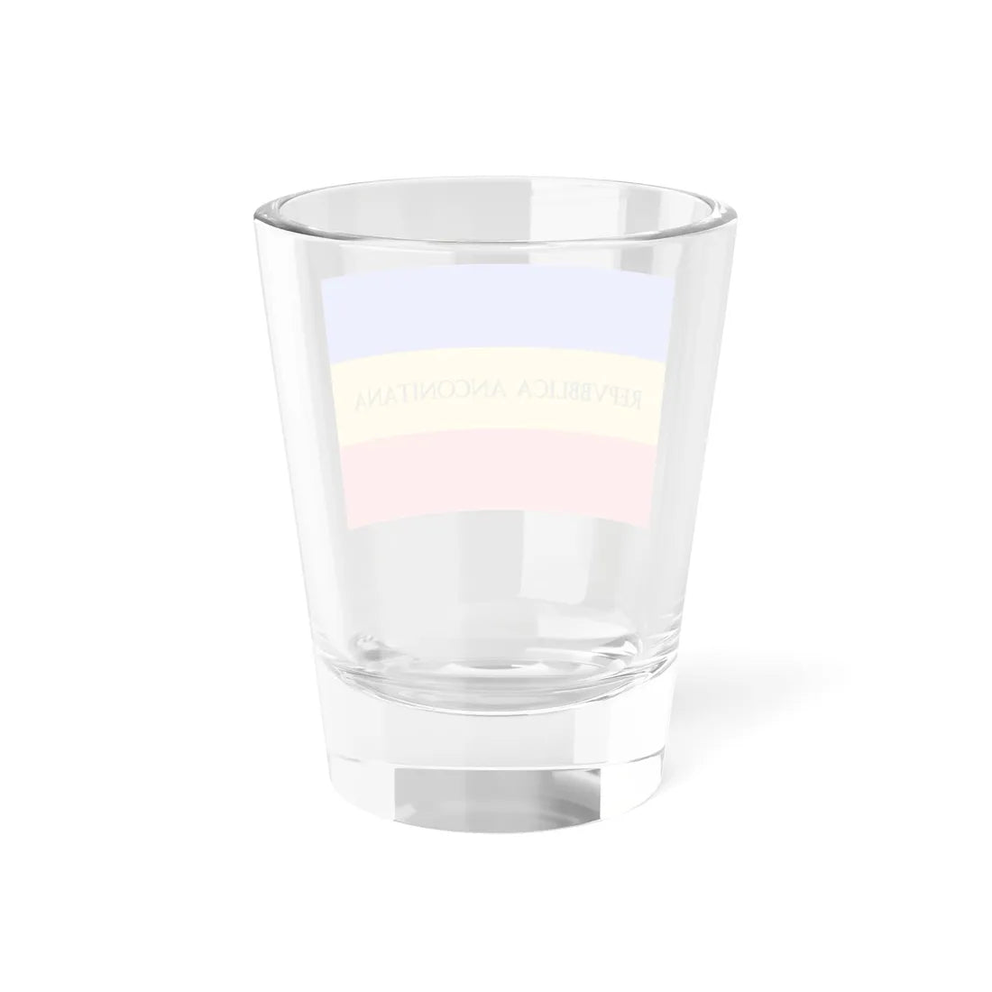 Flag of the Repubblica Anconitana (Italy) Shot Glass 1.5oz - Go Mug Yourself