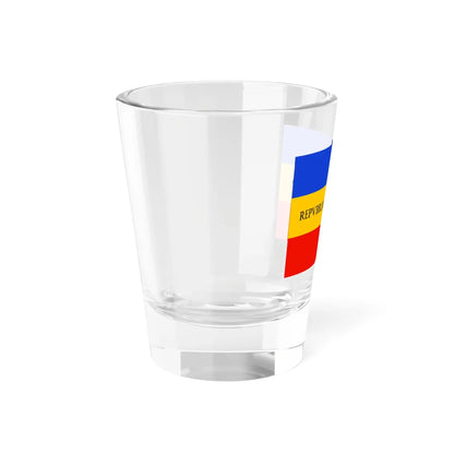 Flag of the Repubblica Anconitana (Italy) Shot Glass 1.5oz - Go Mug Yourself