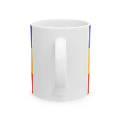 Flag of the Repubblica Anconitana (Italy) White Coffee Mug - Go Mug Yourself