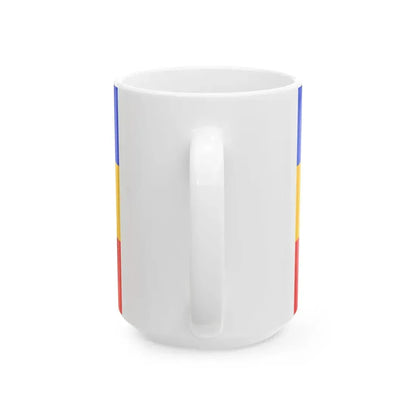 Flag of the Repubblica Anconitana (Italy) White Coffee Mug - Go Mug Yourself