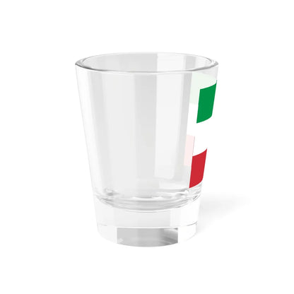 Flag of the Repubblica Cisalpina 1797-1798 (Italy) Shot Glass 1.5oz - Go Mug Yourself
