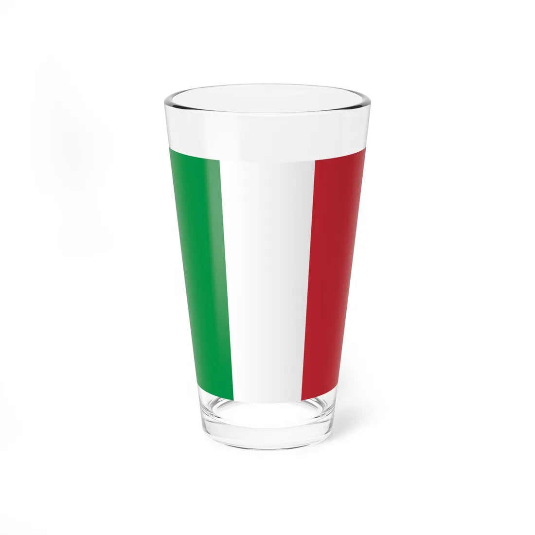 Flag of the Repubblica Cisalpina (Italy) Pint Glass 16oz 16oz - Go Mug Yourself