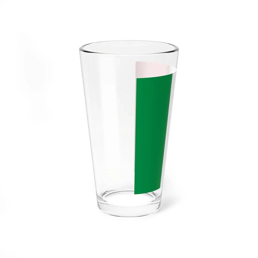 Flag of the Repubblica Cisalpina (Italy) Pint Glass 16oz - Go Mug Yourself