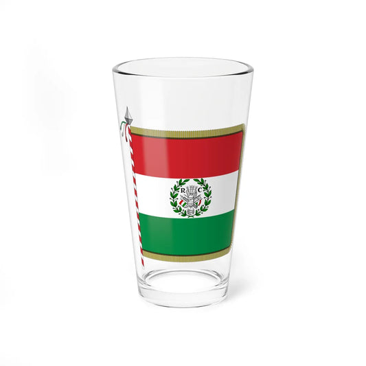 Flag of the Repubblica Cispadana (Italy) Pint Glass 16oz 16oz - Go Mug Yourself
