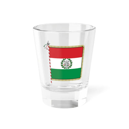 Flag of the Repubblica Cispadana (Italy) Shot Glass 1.5oz 1.5oz - Go Mug Yourself