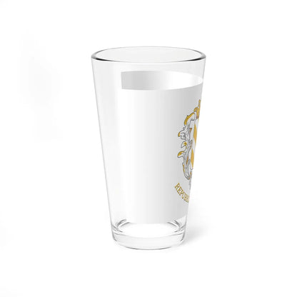 Flag of the Repubblica Cremasca (Italy) Pint Glass 16oz - Go Mug Yourself