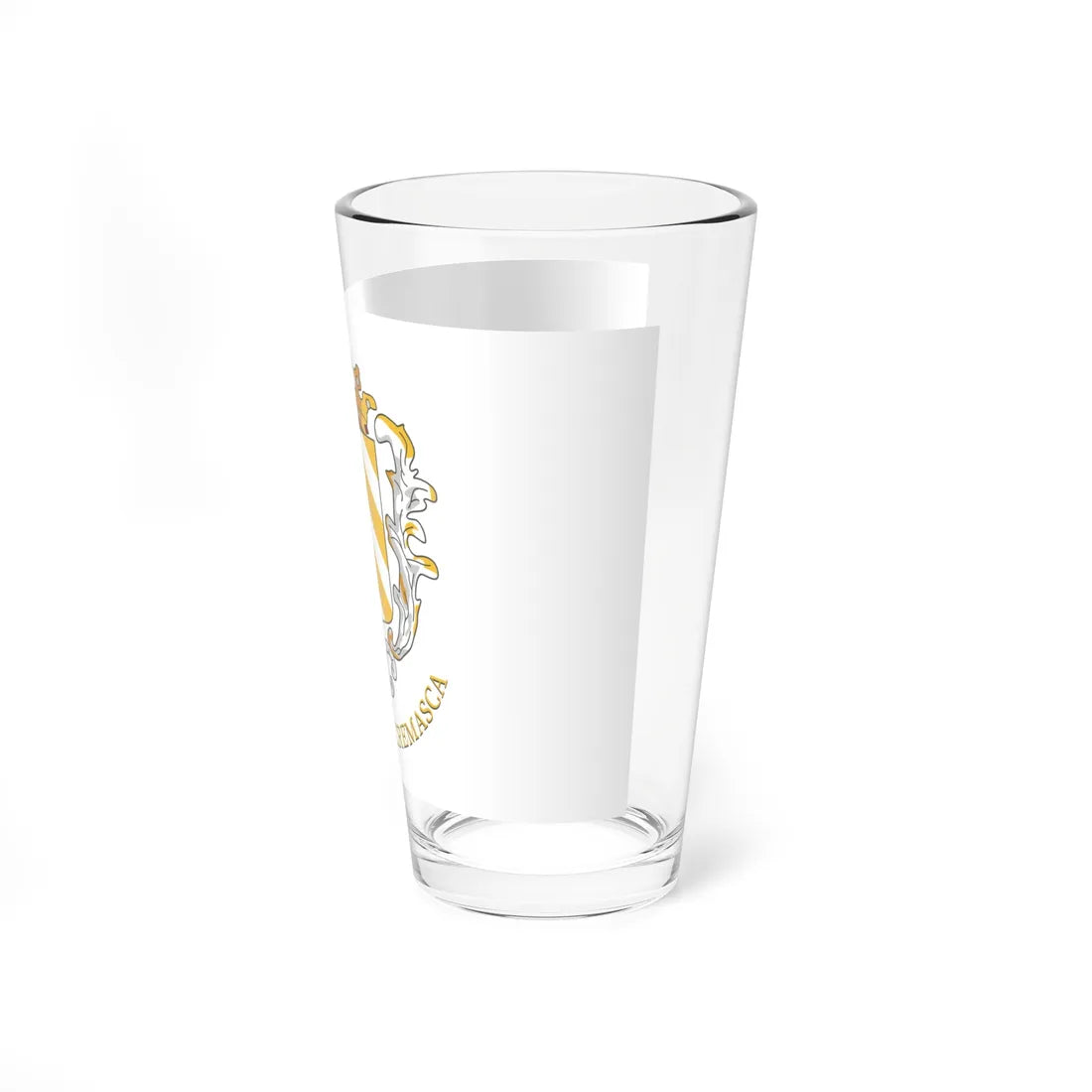 Flag of the Repubblica Cremasca (Italy) Pint Glass 16oz - Go Mug Yourself