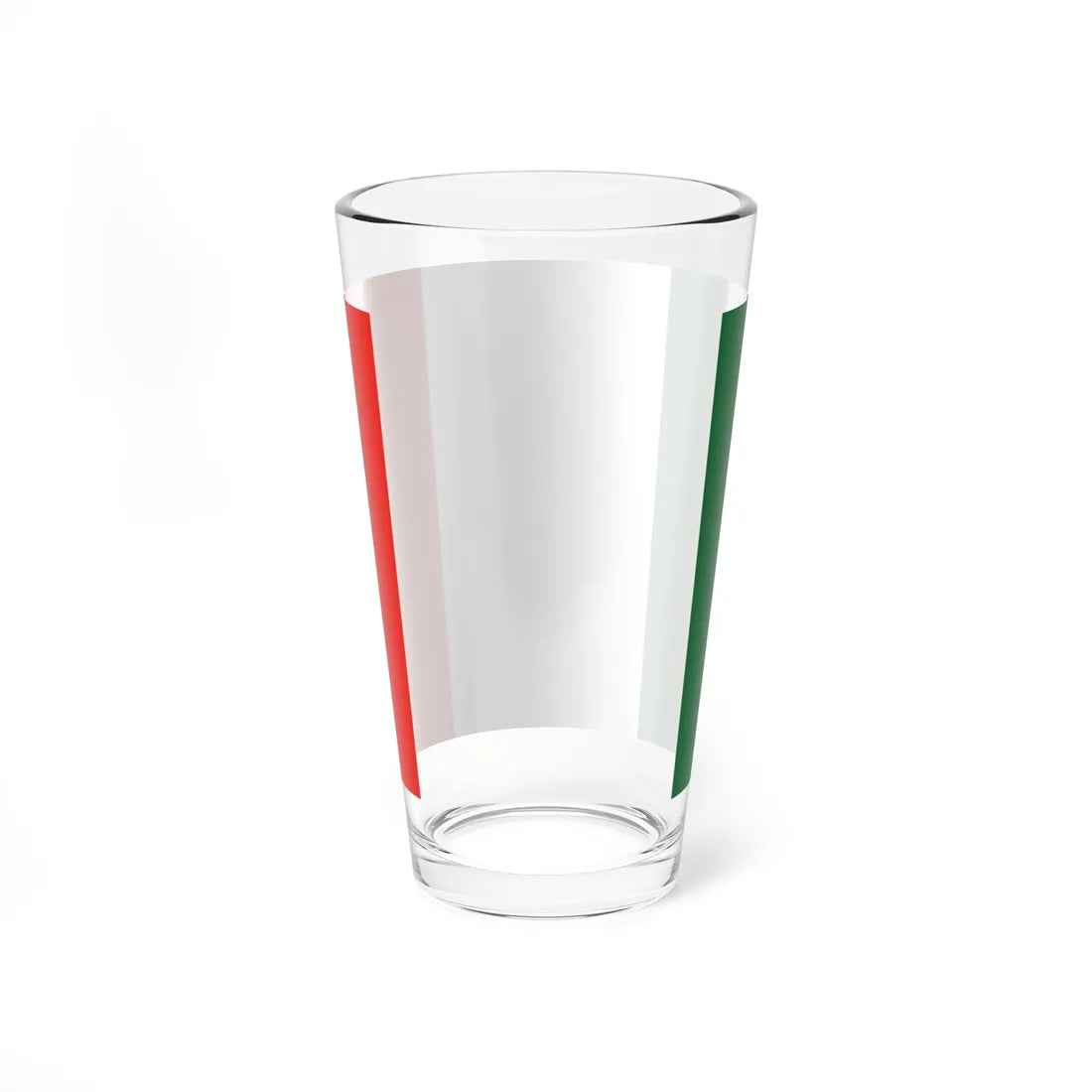 Flag of the Repubblica Transpadana (Italy) Pint Glass 16oz - Go Mug Yourself