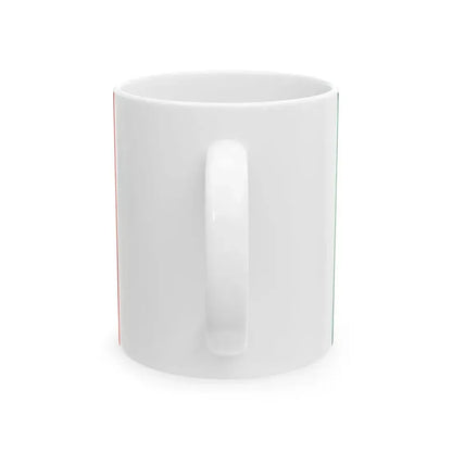 Flag of the Repubblica Transpadana (Italy) White Coffee Mug - Go Mug Yourself