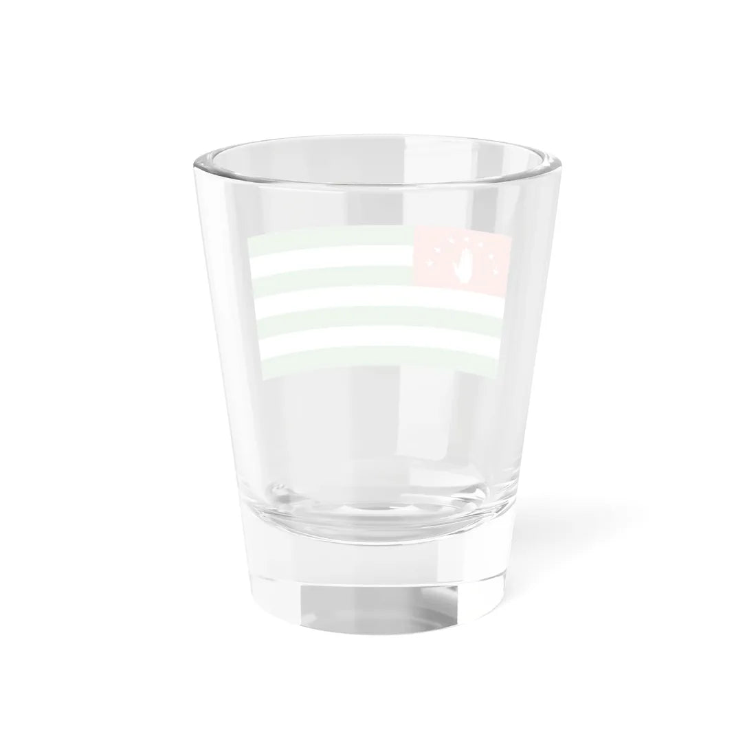 Flag of the Republic of Abkhazia Shot Glass 1.5oz - Go Mug Yourself