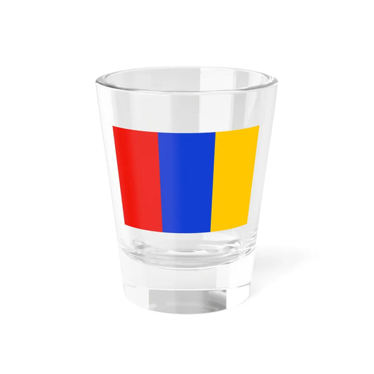 Flag of the Republic of Alba (Italy) Shot Glass 1.5oz 1.5oz - Go Mug Yourself