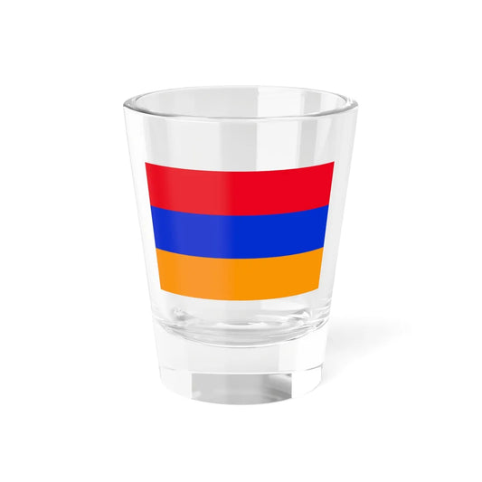 Flag of the Republic of Alba variant (Italy) Shot Glass 1.5oz 1.5oz - Go Mug Yourself