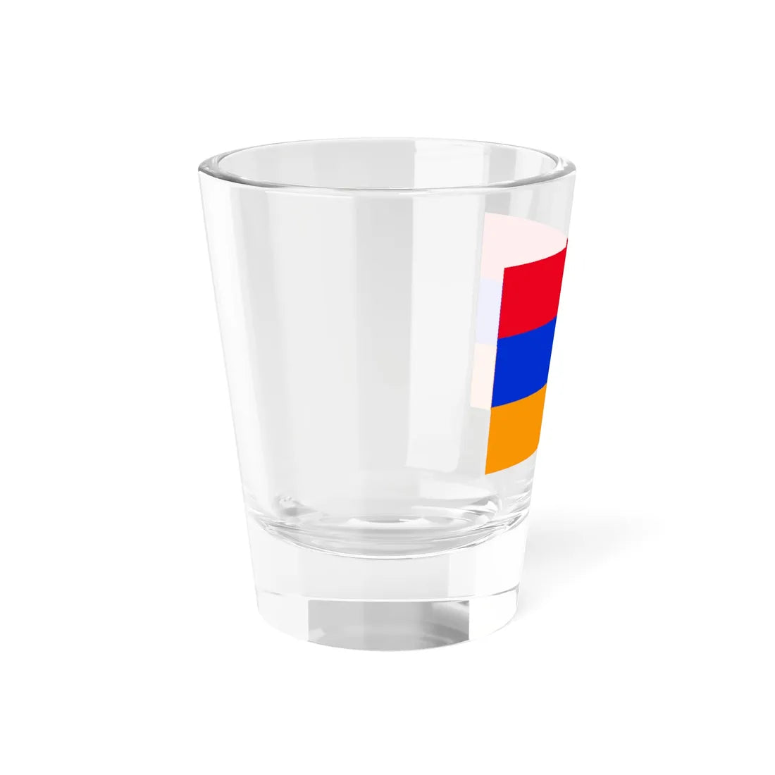 Flag of the Republic of Alba variant (Italy) Shot Glass 1.5oz - Go Mug Yourself