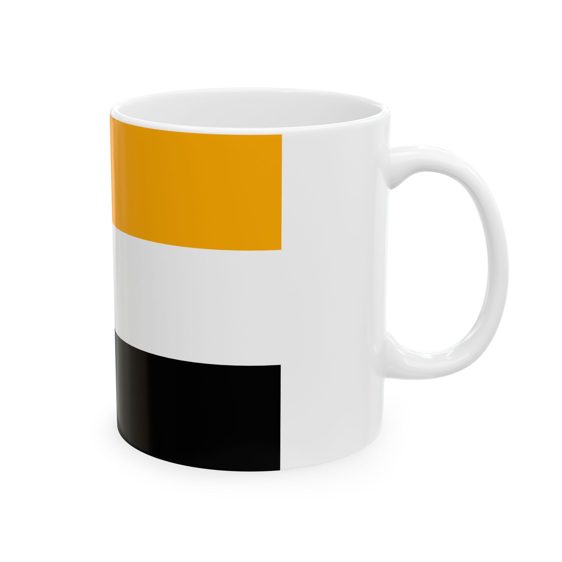 Flag of the Republic of Cabinda (Angola) White Coffee Mug-Go Mug Yourself