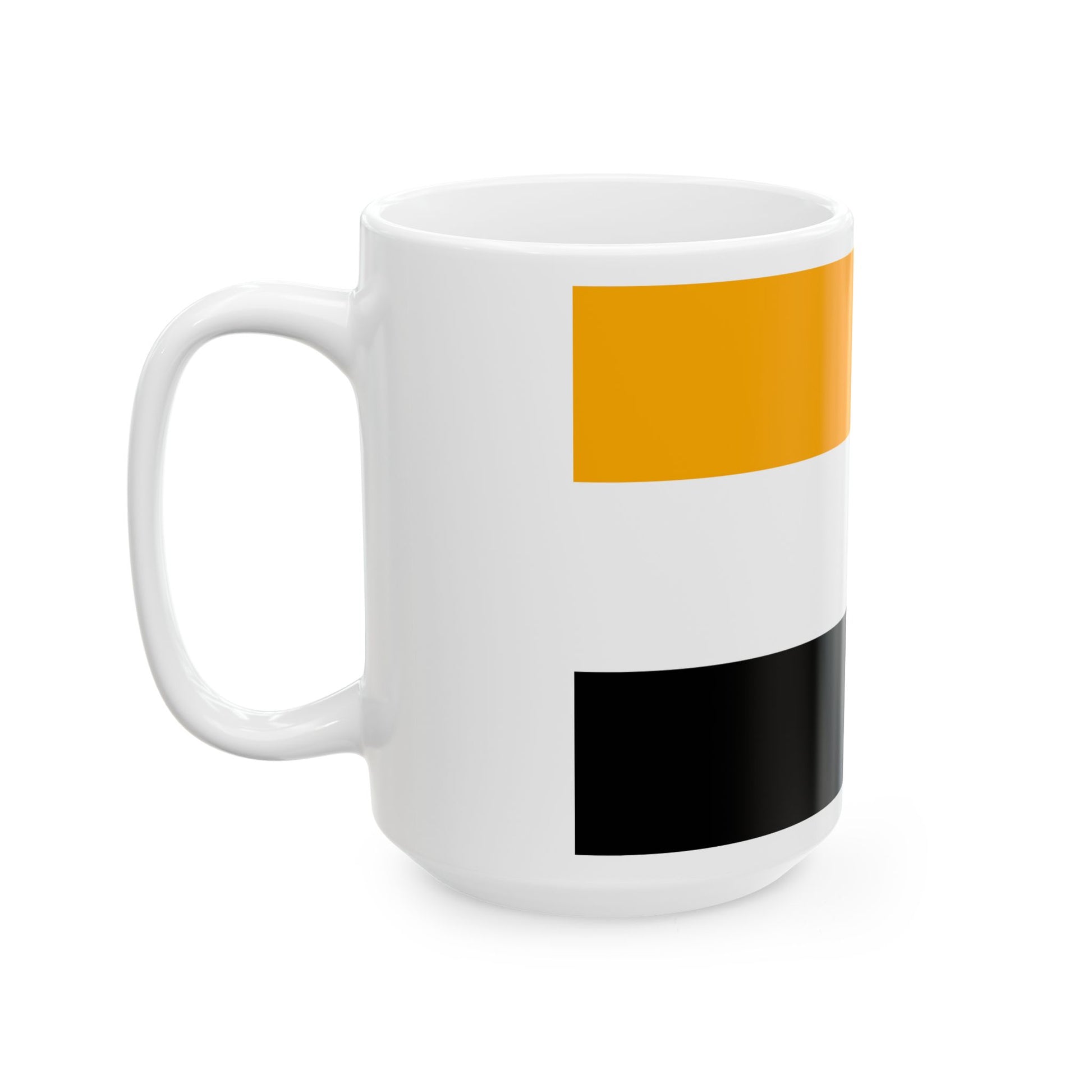 Flag of the Republic of Cabinda (Angola) White Coffee Mug-Go Mug Yourself