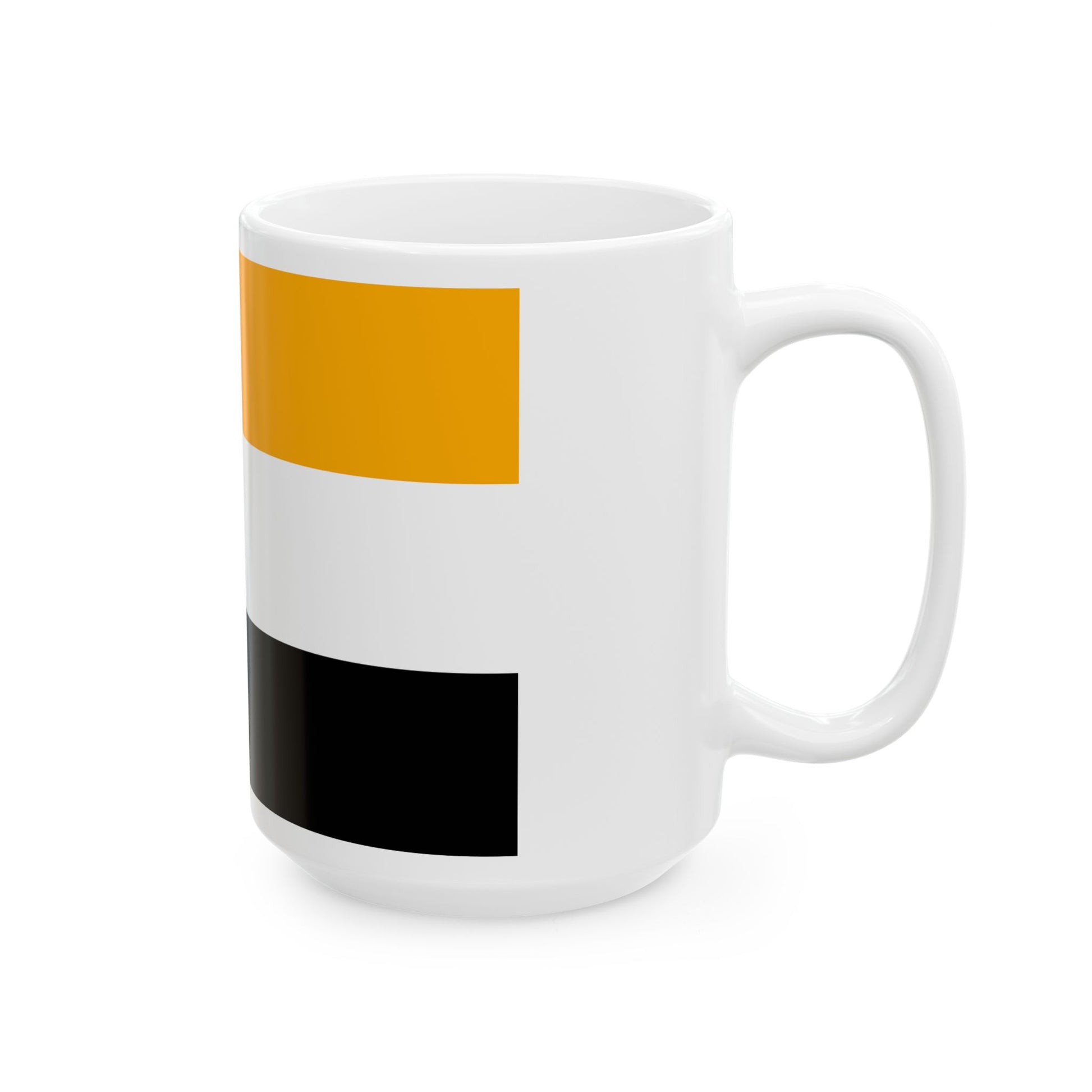 Flag of the Republic of Cabinda (Angola) White Coffee Mug-Go Mug Yourself