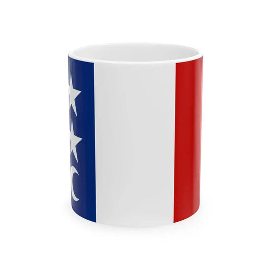 Flag of the Republic of Canada variant (Canada) White Coffee Mug 11oz - Go Mug Yourself