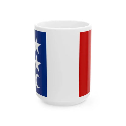 Flag of the Republic of Canada variant (Canada) White Coffee Mug 15oz - Go Mug Yourself