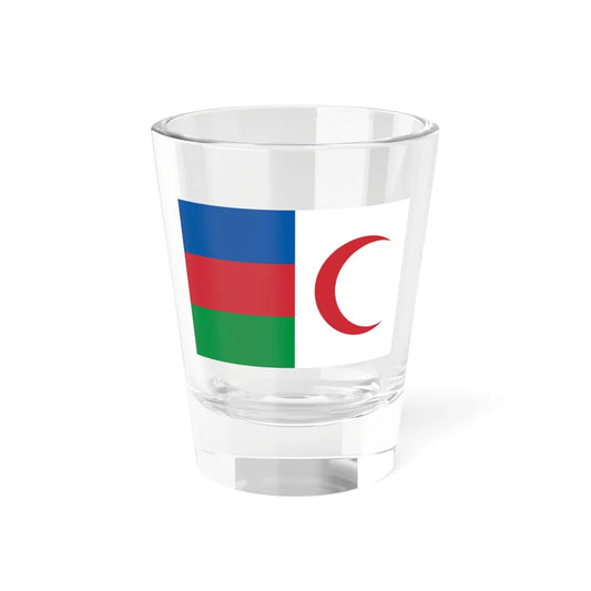 Flag of the Republic of Central Highlands and Champa (Vietnam) Shot Glass 1.5oz 1.5oz - Go Mug Yourself