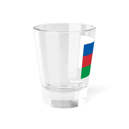 Flag of the Republic of Central Highlands and Champa (Vietnam) Shot Glass 1.5oz - Go Mug Yourself