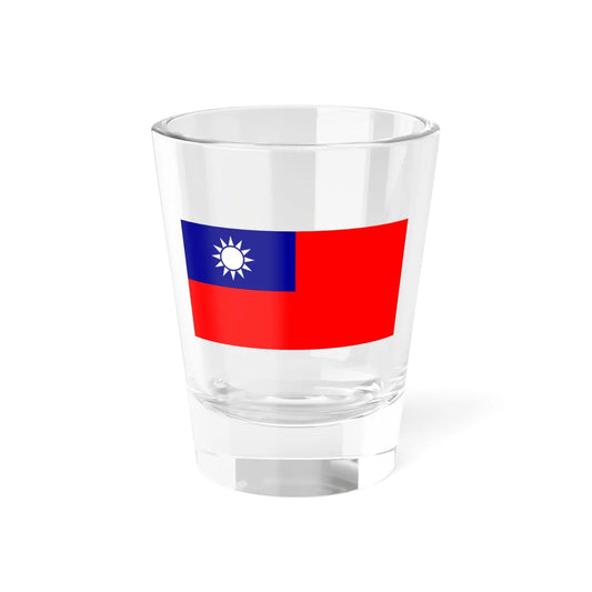 Flag of the Republic of China 1-2 (China) Shot Glass 1.5oz 1.5oz - Go Mug Yourself