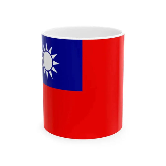 Flag of the Republic of China 3-5 (China) White Coffee Mug 11oz - Go Mug Yourself
