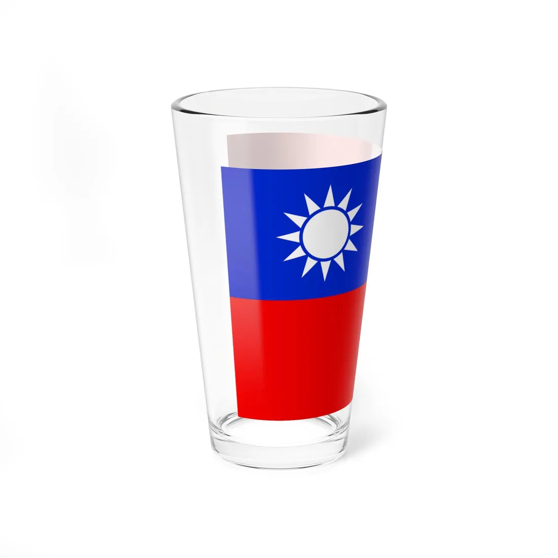Flag of the Republic of China alternate shade 2 (China) Pint Glass 16oz - Go Mug Yourself