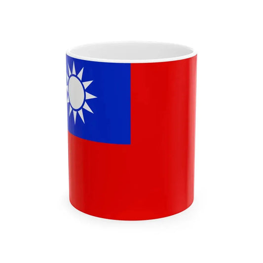 Flag of the Republic of China alternate shade 2 (China) White Coffee Mug 11oz - Go Mug Yourself