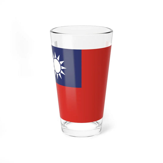 Flag of the Republic of China alternate shade 3 (China) Pint Glass 16oz 16oz - Go Mug Yourself