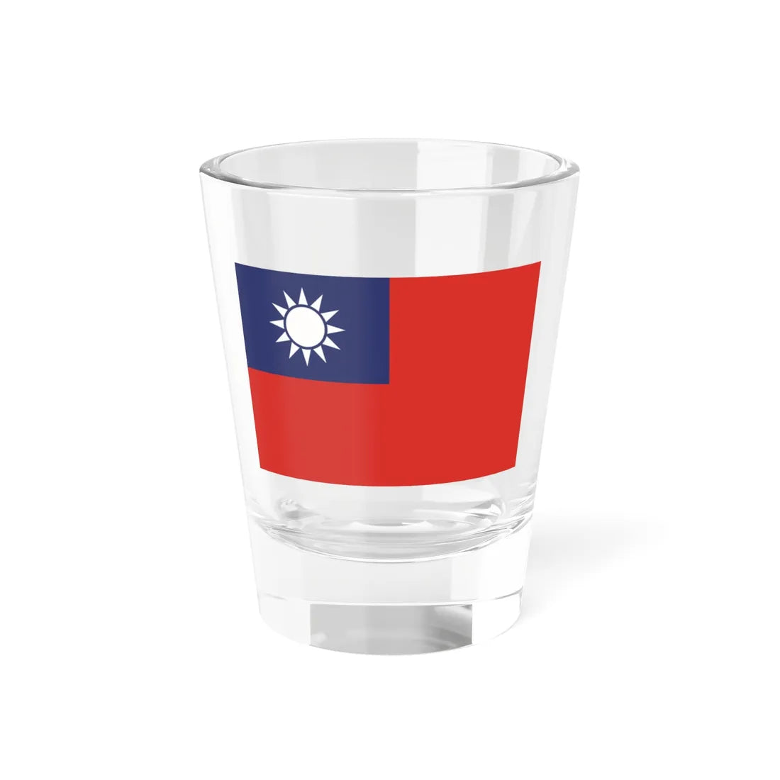 Flag of the Republic of China alternate shade 3 (China) Shot Glass 1.5oz 1.5oz - Go Mug Yourself
