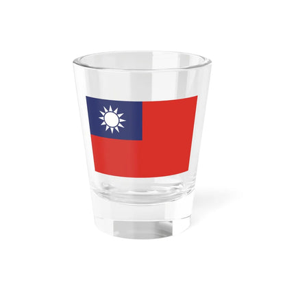 Flag of the Republic of China alternate shade 3 (China) Shot Glass 1.5oz 1.5oz - Go Mug Yourself
