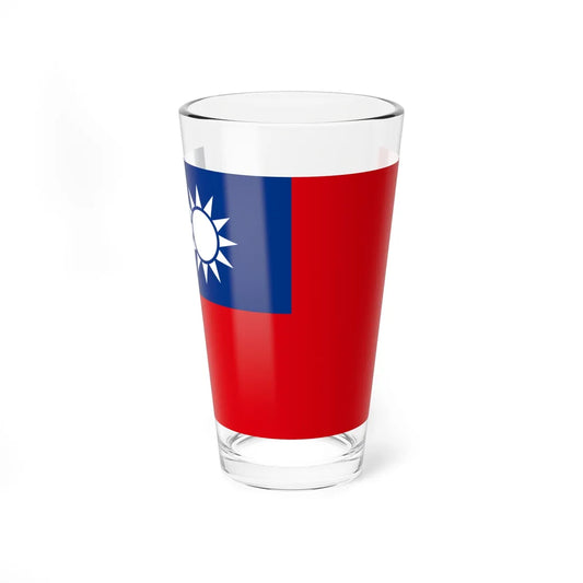 Flag of the Republic of China alternate shade 4 (China) Pint Glass 16oz 16oz - Go Mug Yourself