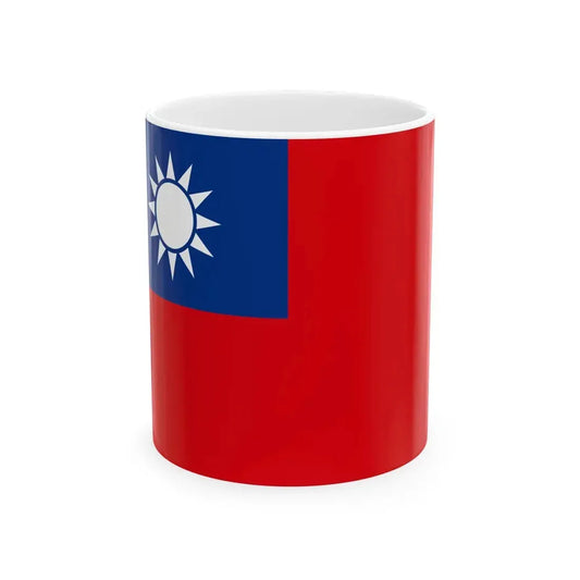 Flag of the Republic of China alternate shade 4 (China) White Coffee Mug 11oz - Go Mug Yourself