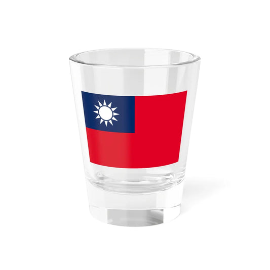 Flag of the Republic of China alternate shade (China) Shot Glass 1.5oz 1.5oz - Go Mug Yourself