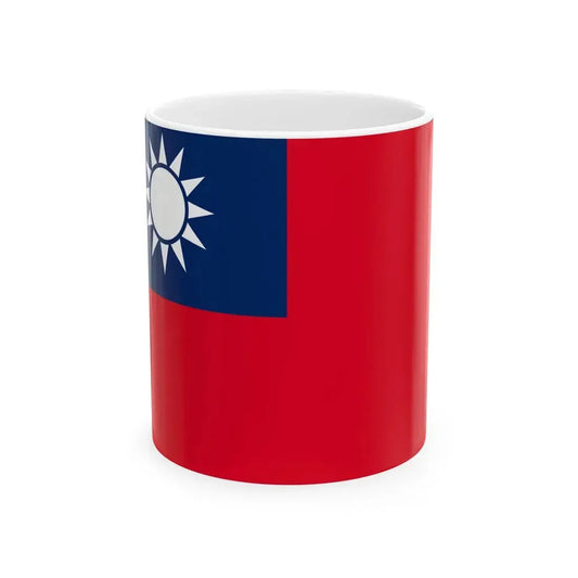 Flag of the Republic of China alternate shade (China) White Coffee Mug 11oz - Go Mug Yourself