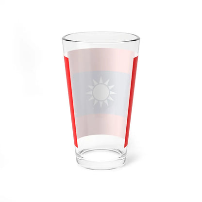 Flag of the Republic of China Army (China) Pint Glass 16oz - Go Mug Yourself