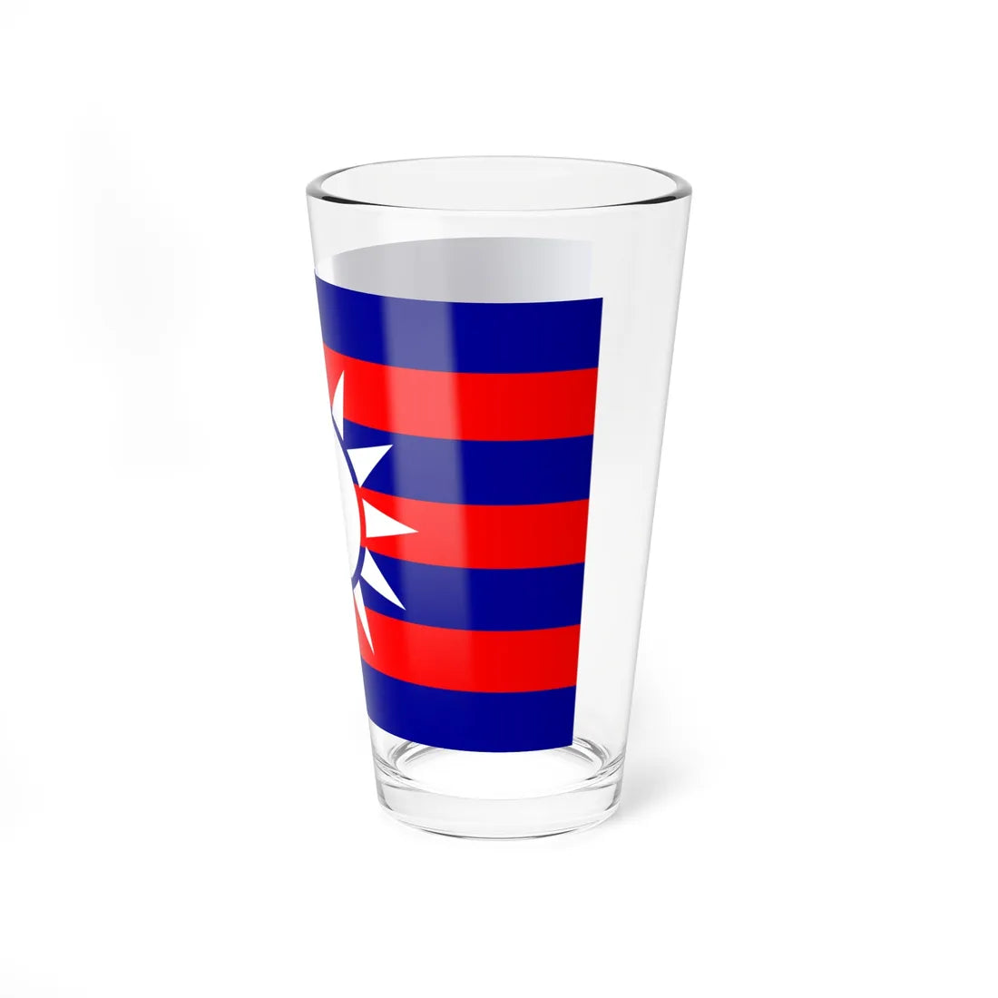 Flag of the Republic of China draft 2 (China) Pint Glass 16oz - Go Mug Yourself