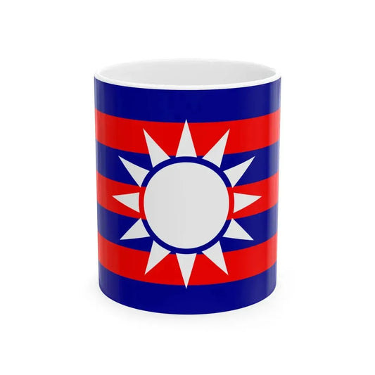 Flag of the Republic of China draft 2 (China) White Coffee Mug 11oz - Go Mug Yourself