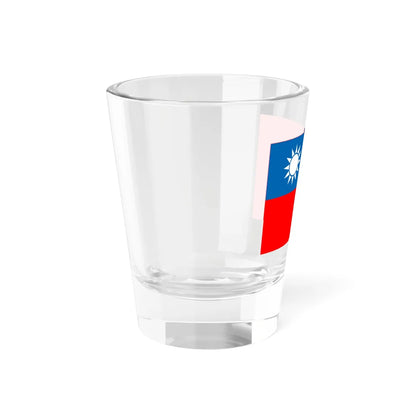 Flag of the Republic of China Kuomintang (China) Shot Glass 1.5oz - Go Mug Yourself