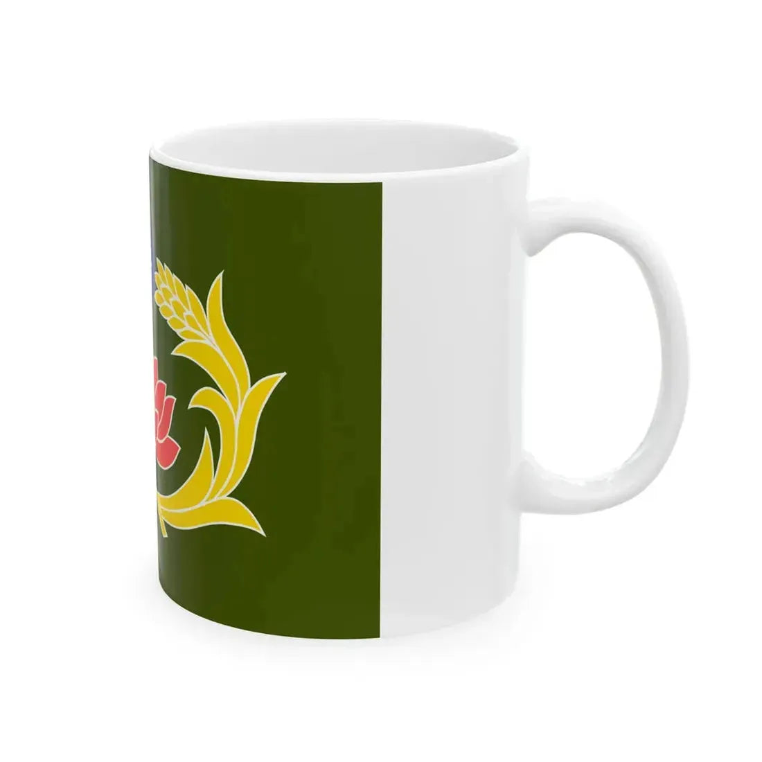 Flag of the Republic of China Military Police (China) White Coffee Mug - Go Mug Yourself