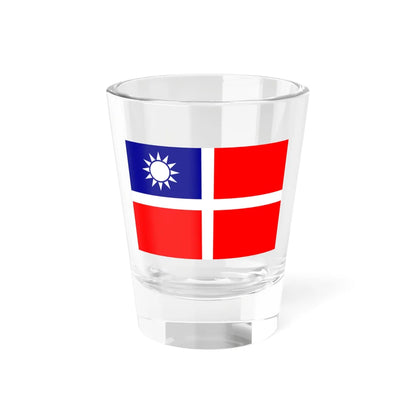 Flag of the Republic of China-Nanjing War Ensign (China) Shot Glass 1.5oz 1.5oz - Go Mug Yourself