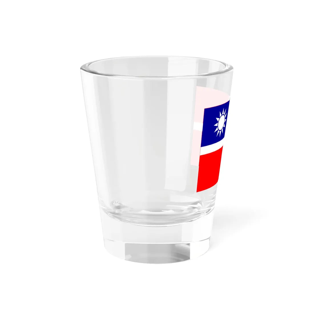 Flag of the Republic of China-Nanjing War Ensign (China) Shot Glass 1.5oz - Go Mug Yourself