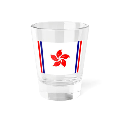 Flag of the Republic of Hong Kong (China) Shot Glass 1.5oz 1.5oz - Go Mug Yourself
