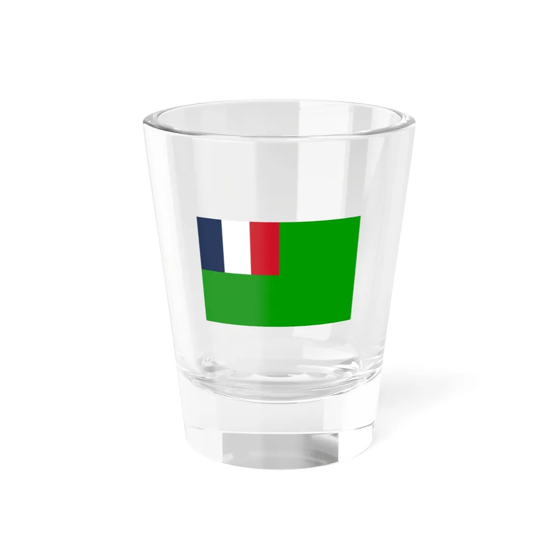 Flag of the Republic of Independent Guyana 1886-1887 (Brazil) Shot Glass 1.5oz 1.5oz - Go Mug Yourself