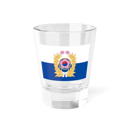 Flag of the Republic of Korea Army (Korea) Shot Glass 1.5oz 1.5oz - Go Mug Yourself